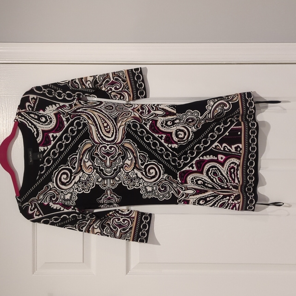 WHBM geometric tunic
